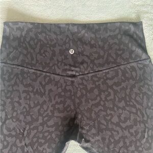 Lululemon Patterned Align Leggings Size 12